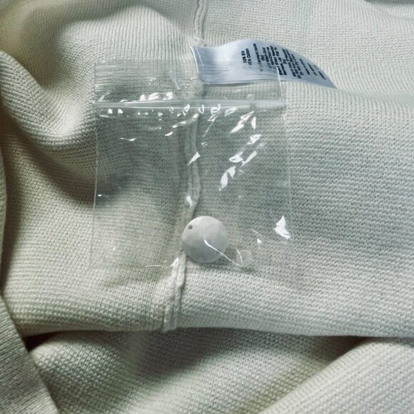 NWT Silk & Cotton Blend Embellished Shell Tank Cream Talbots Women XL Old Money - Picture 10 of 13